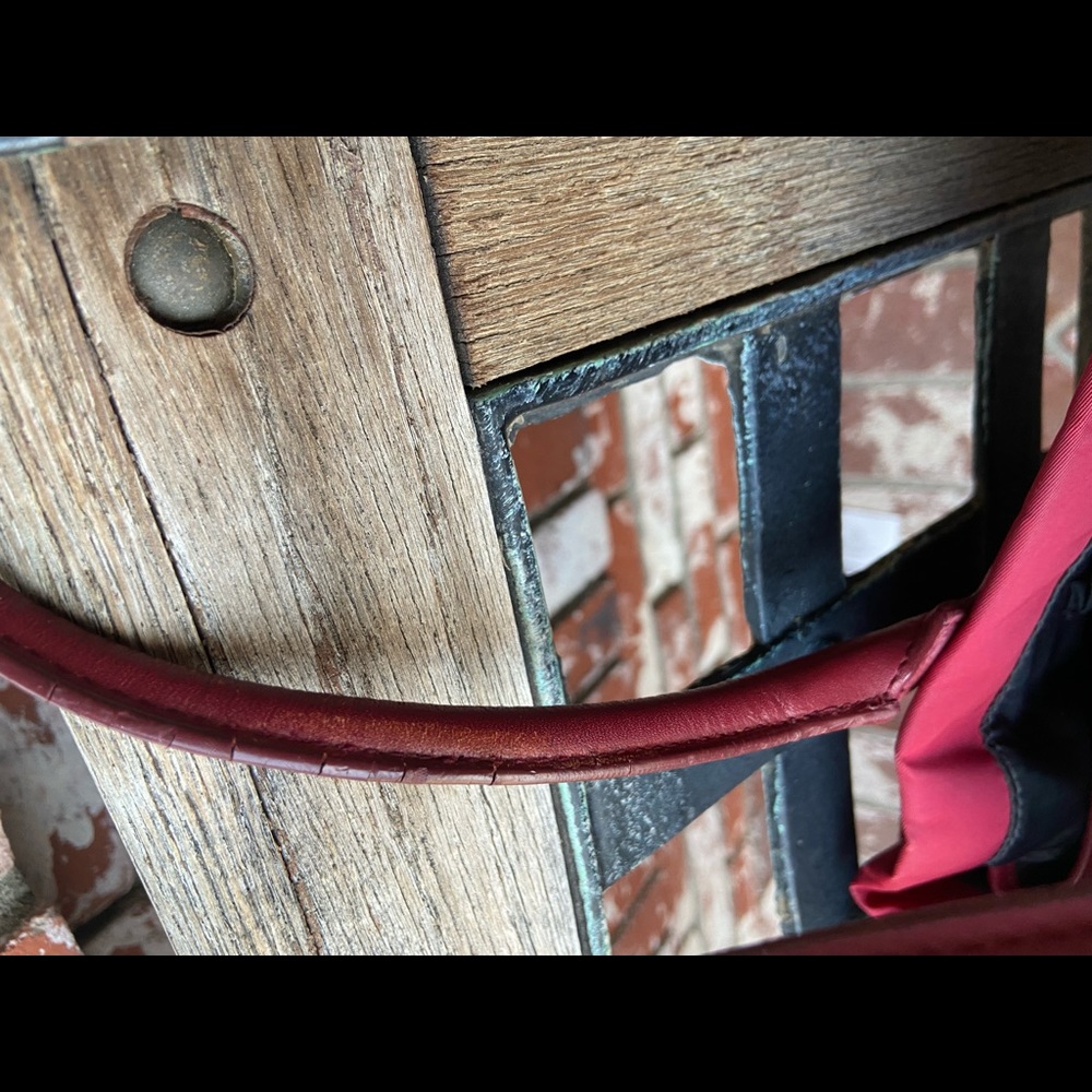 Agnes b. Voyage red travel tote - Picture 6 of 11